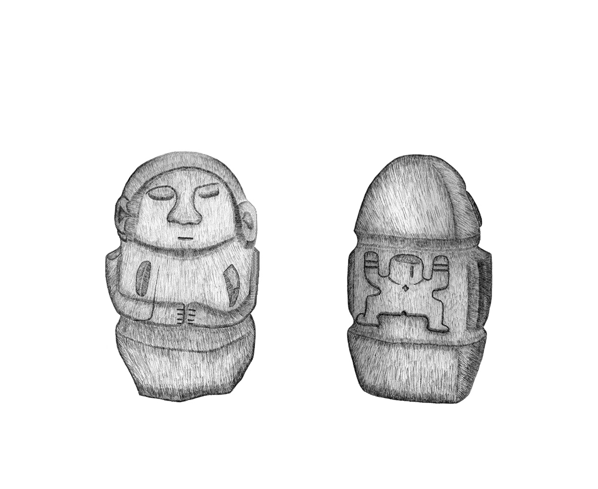 1_ti9 Tierradentro - Piedras de origen desconocido